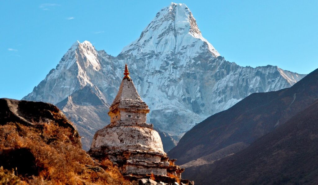 Ama Dablam- one of the most beatiful mountains in the Everest region